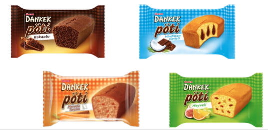 ÜLKER DANKEK POTİ 35 GR 24'LÜ ÇEŞİTLER