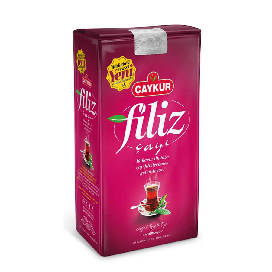 ÇAYKUR FİLİZ 500 GR - 15Lİ KOLİ