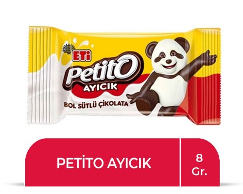 ETİ PETİTO AYICIK 8GR 48'Lİ KOLİ