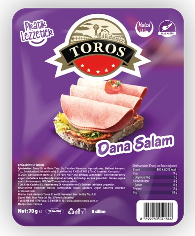 SALAM DANA-DİLİMLİ 70 GR (KOLİ İÇİ 48 ADET - 3,36 KG)
