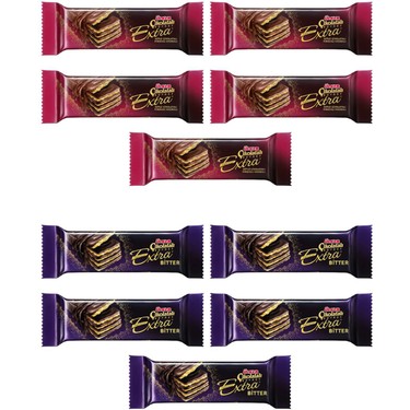 ÜLKER ÇİKOLATALI GOFRET EXTRA 45 GR 18'Lİ KOLİ