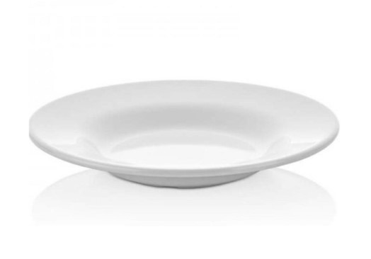 TABAK OTEL 21CM ÇUKUR DEKORSUZ (12Lİ)