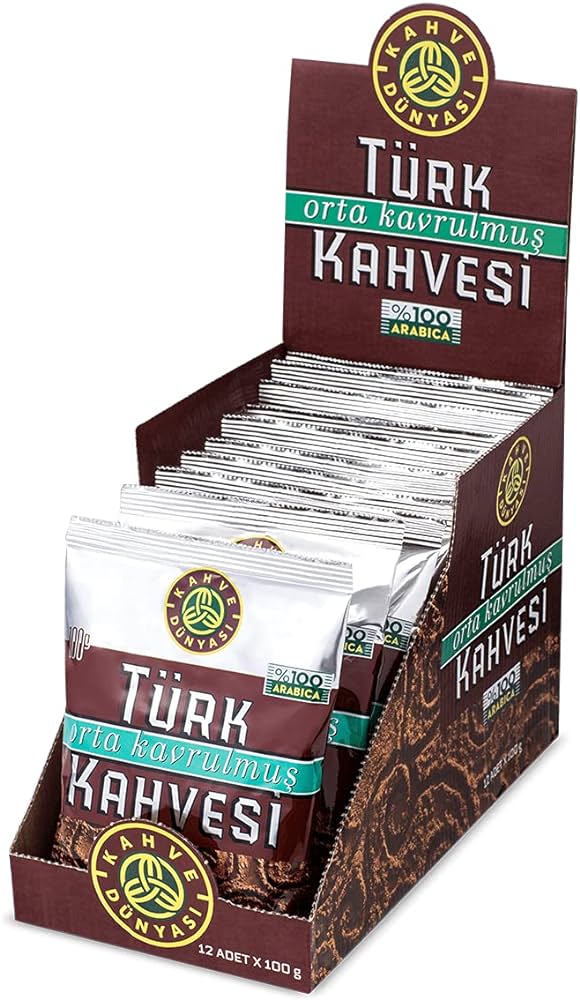 KAHVE DÜNYASI TÜRK KAHVESİ 100 GR 12Lİ KOLİ