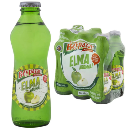 BEYPAZARI ELMA AROMALI MADEN SUYU 24LÜ