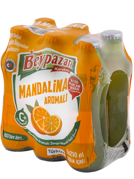 BEYPAZARI MANDALİNA AROMALI MADEN SUYU 24LÜ