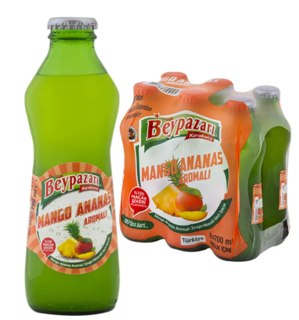 BEYPAZARI MANGO ANANAS AROMALI MADEN SUYU 24LÜ