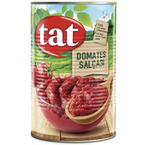 TAT DOMATES SALÇASI 4350 GR 6'LI KOLİ