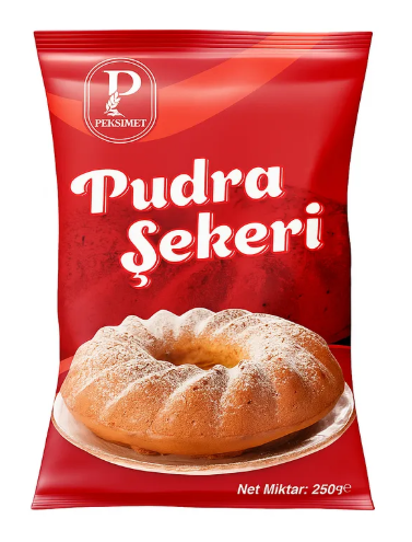 PEKSİMET PUDRA ŞEKERİ 250 GR