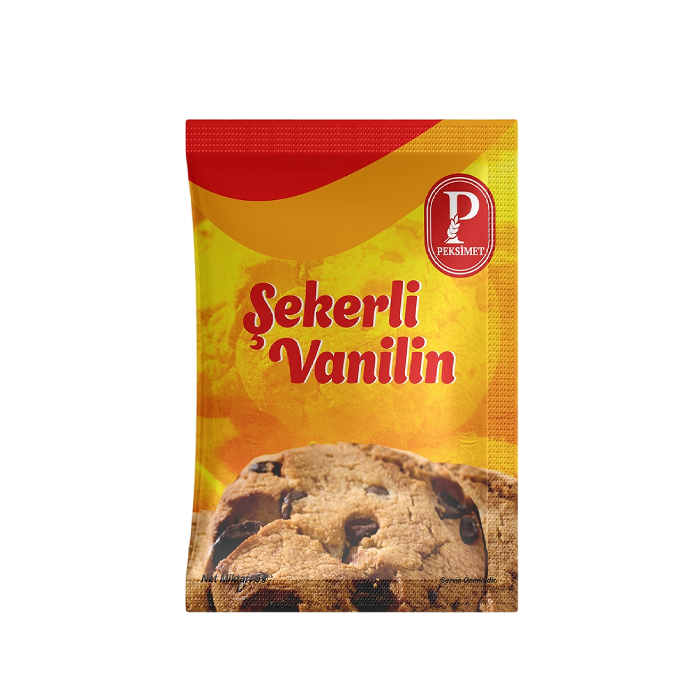 PEKSİMET ŞEKERLİ VANİLİN (24x50GR) KOLİ