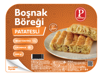 PEKSİMET BOŞNAK BÖREĞİ PATATESLİ 600 GR 12Lİ