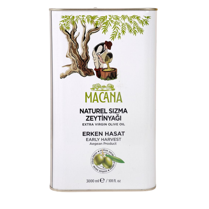 MACANA NATUREL SIZMA ZEYTİNYAĞI 3 LT
