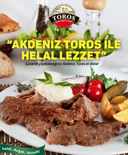 [15208004] PİŞMİŞ KIYMA DÖNER 5 KG (KOLİ 10 KG)