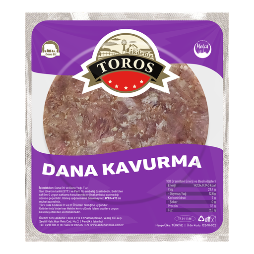 [15210005] DANA KAVURMA DİLİM-KG