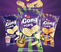 [1700130] GONG POPS ÇEŞİTLERİ 80 GR 10 LU KOLİ