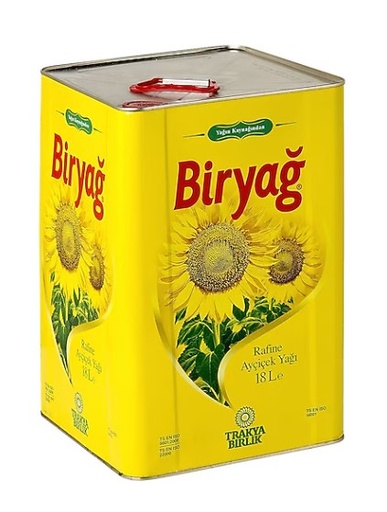 [15307130] BİRYAĞ AYÇİÇEK YAĞI 18LT