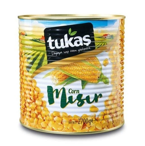TUKAŞ MISIR KONSERVESİ 2700GR -6LI